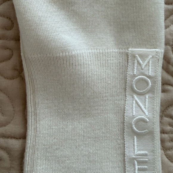 Moncler Women's Cream and Beige Quilted Puffer Jacket - Picture 7 of 15